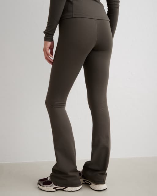 Aim'n Tall - Leggings a zampa caldi color edera scuro, 4 di 4
