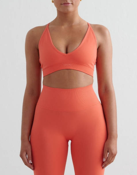 Aim'n Tangerine shape seamless cross back bra in tangerine - view 1