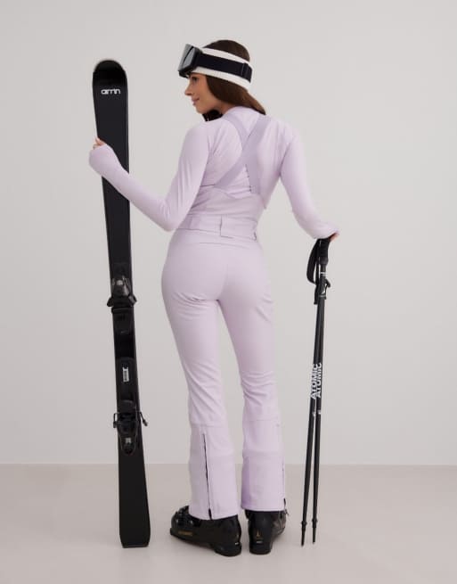Aim'n - Thermo salopette met stretch in licht lavendel, 4 van 4