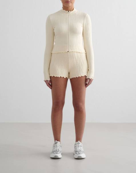 Aim'n - Tulip - Short - Blanc amande - view 1