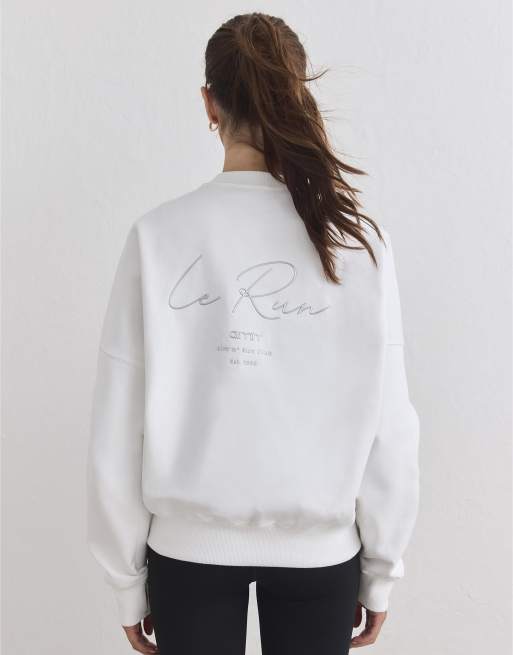 Aim'n White le felpa da corsa in bianco, 2 di 4