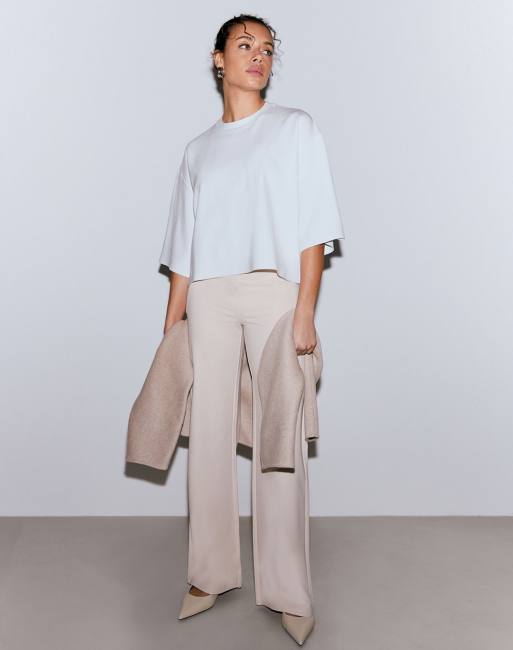 Aim'n White luxe boxy short sleeve, 3 of 4