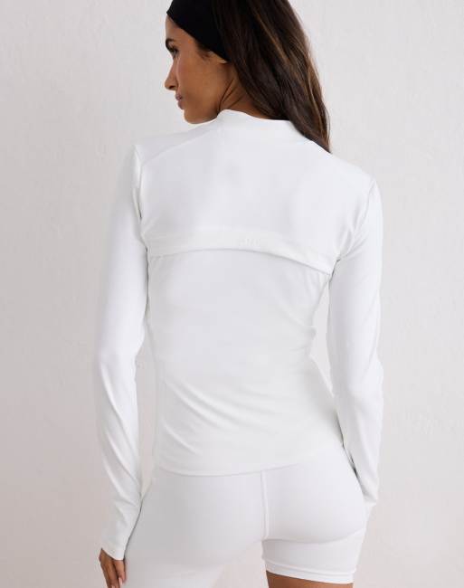 Aim'n - White Sense - Jack met rits in wit, 2 van 4