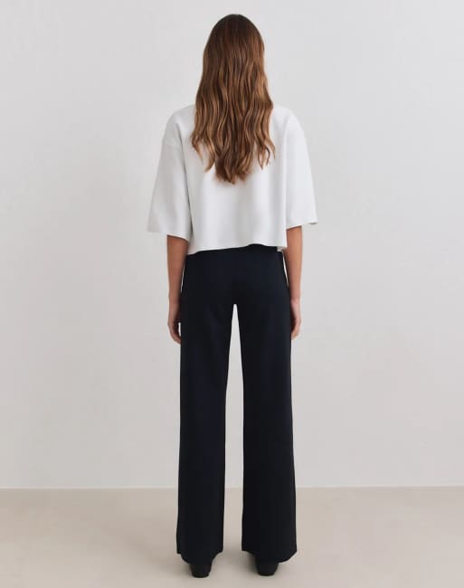 Aim'n zwarte luxe tall broek, 2 van 4