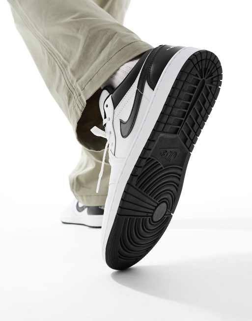 Air Jordan 1 Baskets basses Blanc et noir