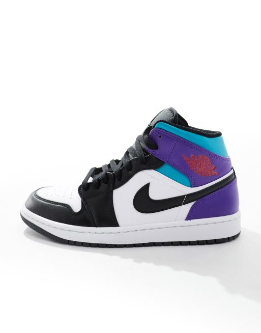 Jordan 1 noir et violet clearance