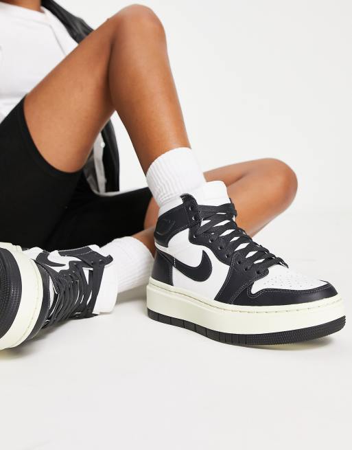 Air Jordan 1 Elevate Baskets mi hautes Cendre fonc ASOS