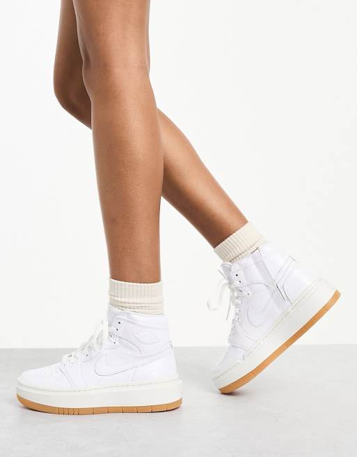 Air Jordan Elevate Baskets montantes Blanc ASOS