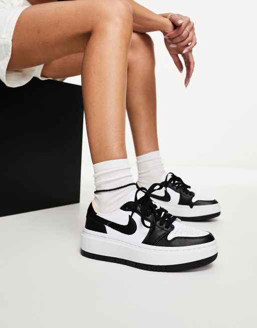 Jordan 1 cheap zwart wit