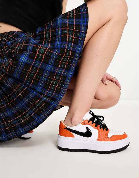 Bright shop orange trainers