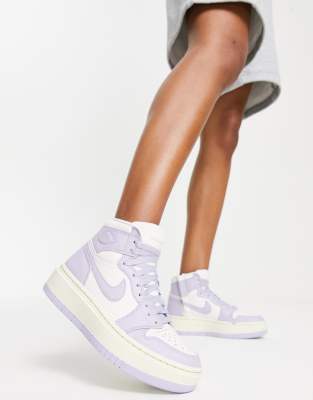 Jordan Air Jordan 1 Elevate Mid trainers in titanium lilac-Purple