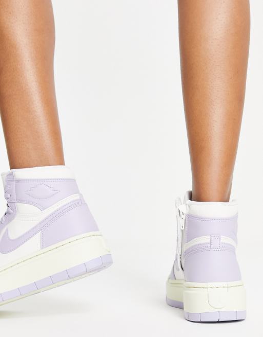 Air Jordan 1 Elevate Mid trainers in titanium lilac ASOS