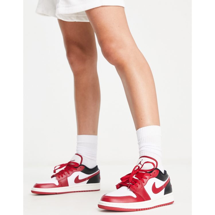 Air jordan clearance 1 red outfit