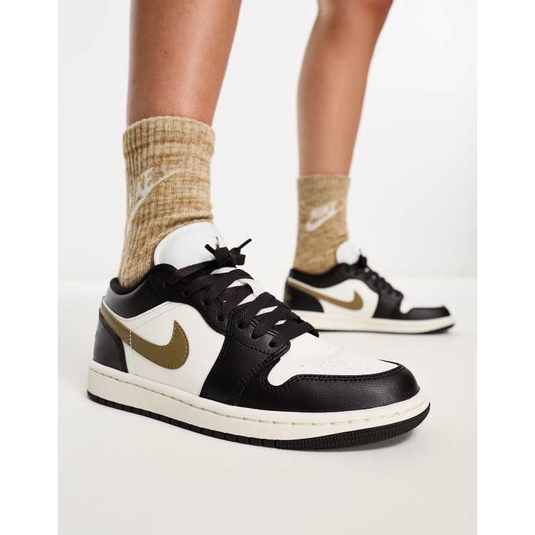 Air Jordan 1 low trainers in shadow brown | ASOS