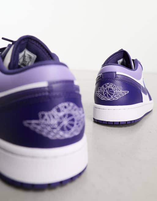 Air Jordan 1 Low Court Purple Court Purple / White-Black - Stadium Goods