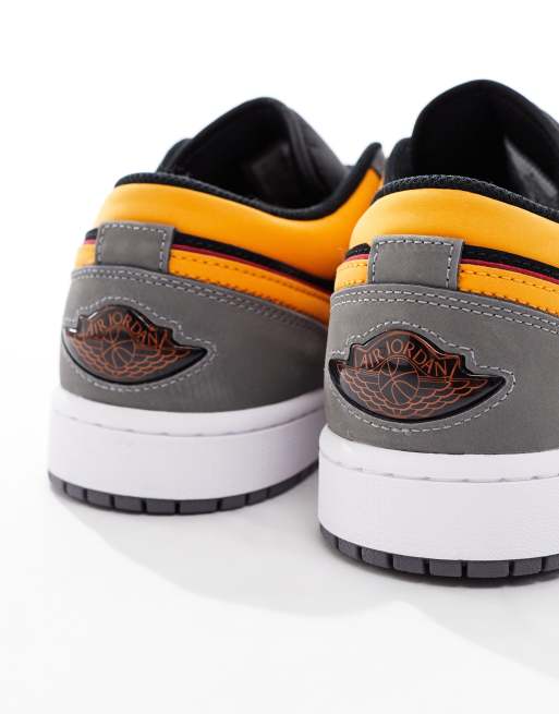 Jordan 1 clearance black grey orange