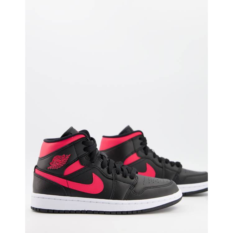 Jordan 1 rosse hot sale e nere