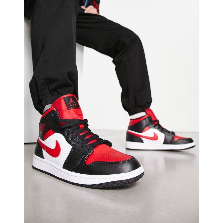 Nike jordan best sale 1 heren rood