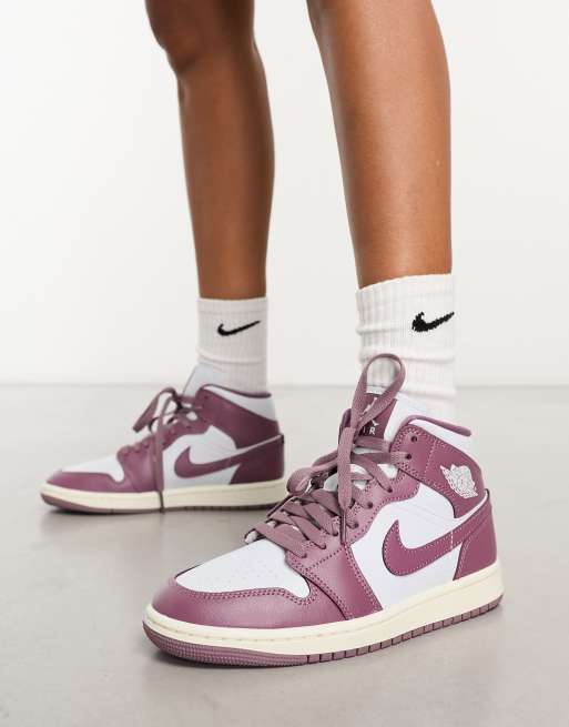 Jordan 1 best sale mid mauve