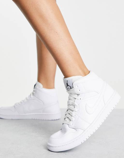 Air jordan women store white