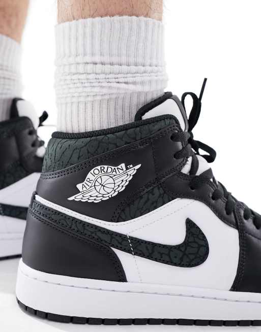 Jordan 1 cheap bianche nere