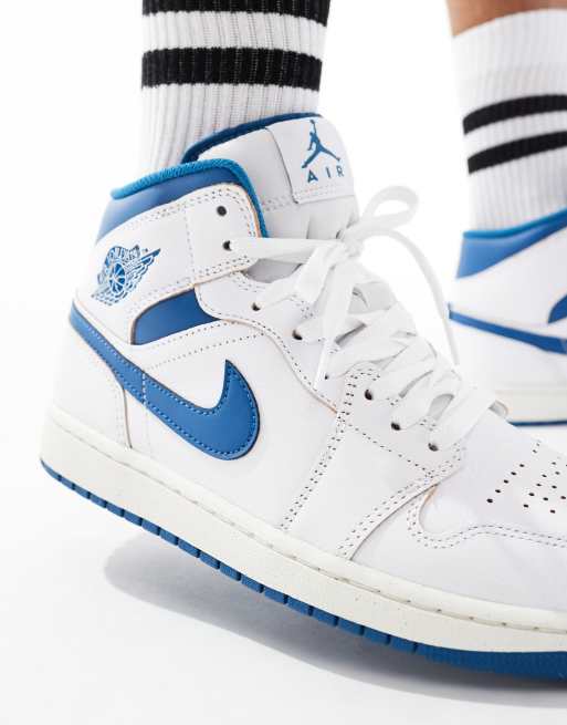 Air jordan 1 blu e bianche online