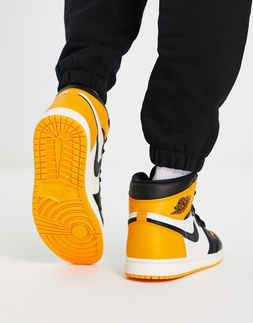 Air jordan gialle e nere new arrivals