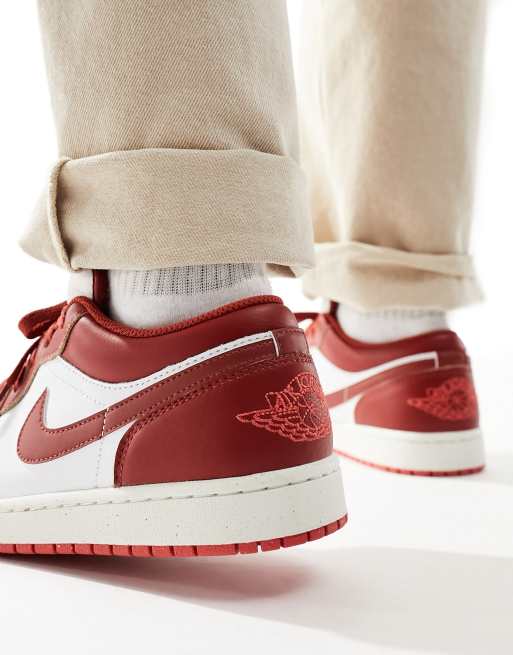 Air Jordan 1 SE - Baskets basses - Rouge/blanc , 3 de 5