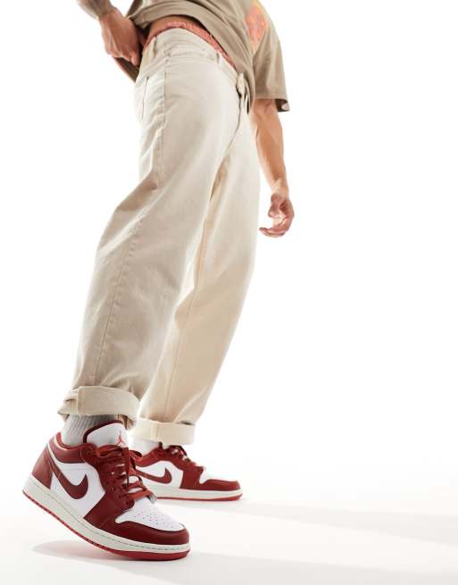 Air Jordan 1 SE - Baskets basses - Rouge/blanc , 5 de 5