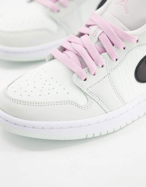 Air Jordan 1 SE Baskets basses Vert menthe et rose p le