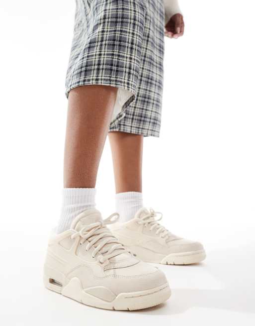 Air Jordan 4 RM sneakers in off white ASOS