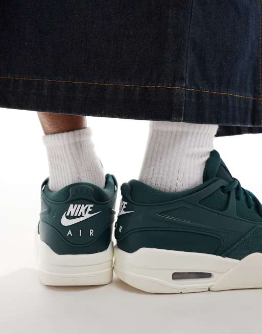 Air Jordan 4 RM – Zielono-białe buty sportowe, 4 z 5