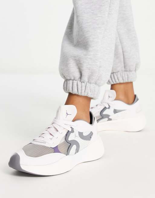 Air Jordan Delta 3 low trainers in light pink and canyon purple | ASOS