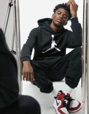 jumpman logo hoodie