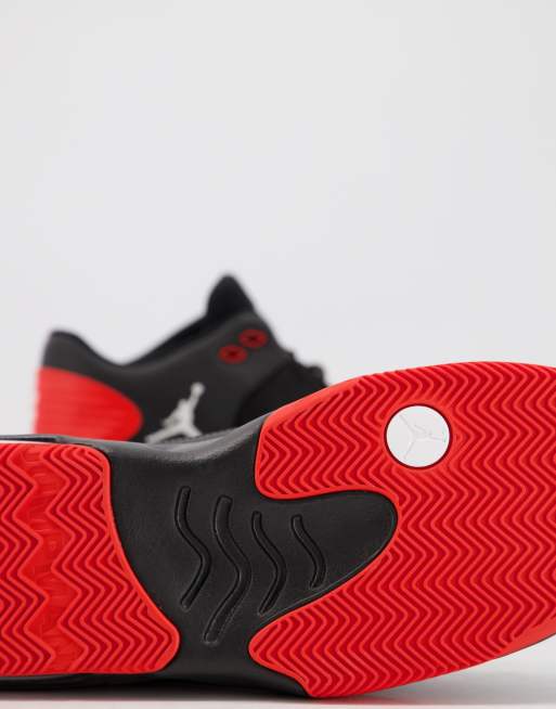 Air Jordan Max Aura 2 Baskets Noir rouge Chili ASOS