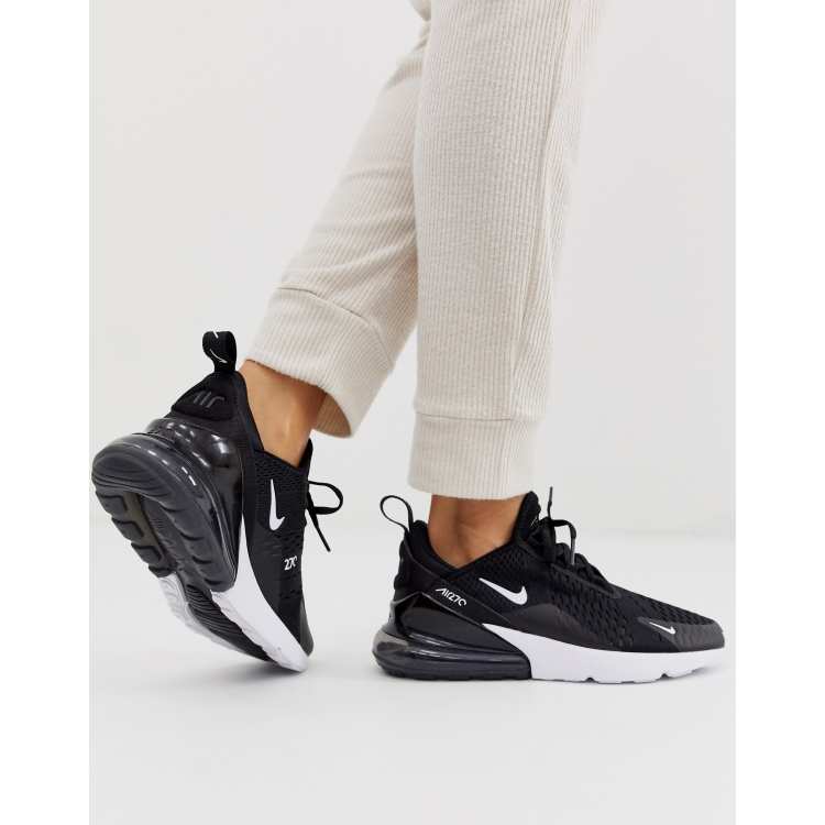 Air max 270 on sale sort og hvid