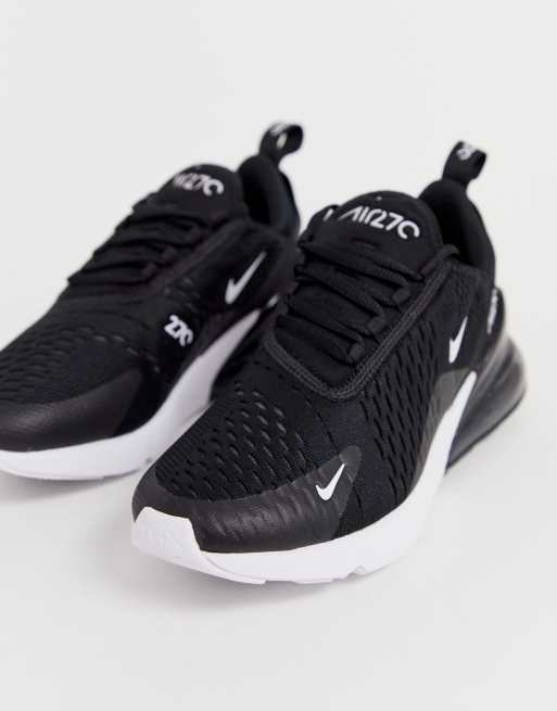 Nike air max shop 270 hvid og sort