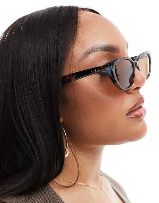 AIRE - Amalthea - Cat eye zonnebril in tortoise met bruine glazen , 3 van 3