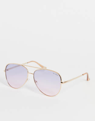 AIRE atmosphere aviator sunglasses in gold