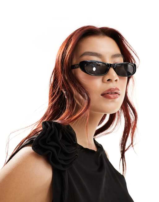 Aire Avior sunglasses Avior Black Female Cat-Eye Sunglasses | Aire – AIRE US main image 4