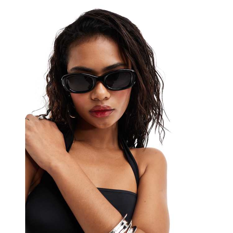 AIRE CALISTO AIR Black glasses Sleek gloss Design UV Protection Bold modern NWT AIRE Calisto Sunglasses | Shopbop main image 3