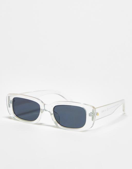 AIRE – Ceres – Rechteckige Sonnenbrille mit verspiegelter Linse mit schillerndem Schimmer