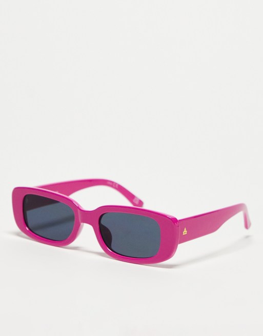 AIRE ceres rectangle sunglasses in pink