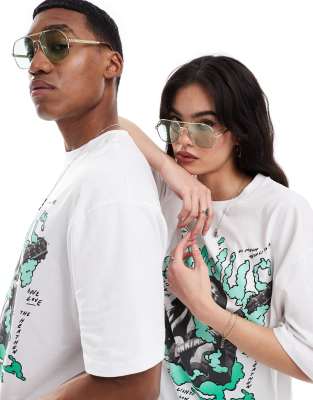 GQUEEN Occhiali da Sole da Uomo Donna Retro Polarizzati Guidare la Pesca Protezione UV400
