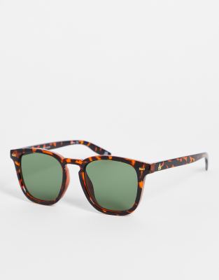 AIRE magnetic retro sunglasses in tort