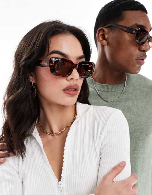 AIRE Orbit 54mm Unisex Rectangular Sunglasses Black 50-21-135 NWT AIRE Orbit 54mm Rectangular Sunglasses | Nordstromrack main image 3