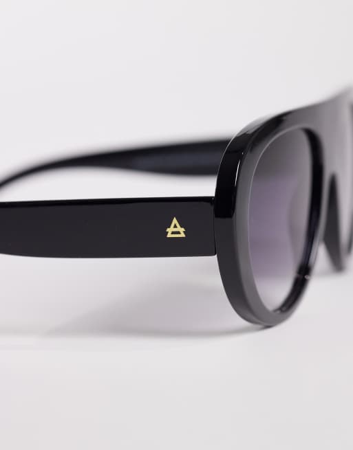 AIRE - Satellite - Lunettes de soleil masque à verres dégradés fumés - Noir , 2 de 3