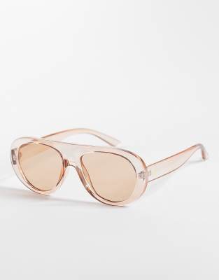 AIRE - Satellite Shield - Sonnenbrille in Blassrosa