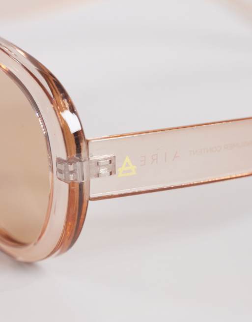 AIRE – Satellite Shield – Sonnenbrille in Blassrosa, 2 von 3