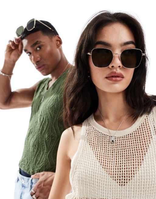 Asos round sunglasses online